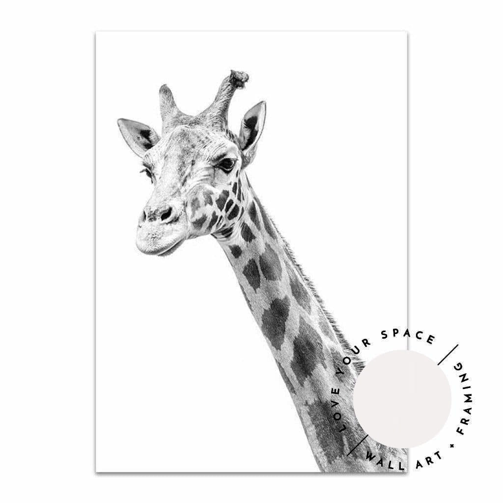 A Cute Pair - Giraffe & Quote - Love Your Space