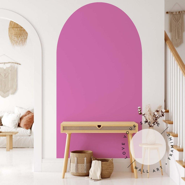 Arch Decal | Block Colours - Love Your Space