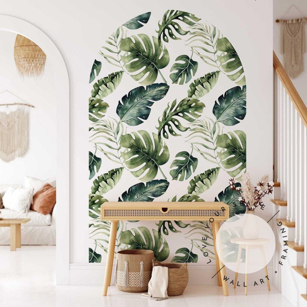 Arch Decal | Tropical Leaves - Love Your Space