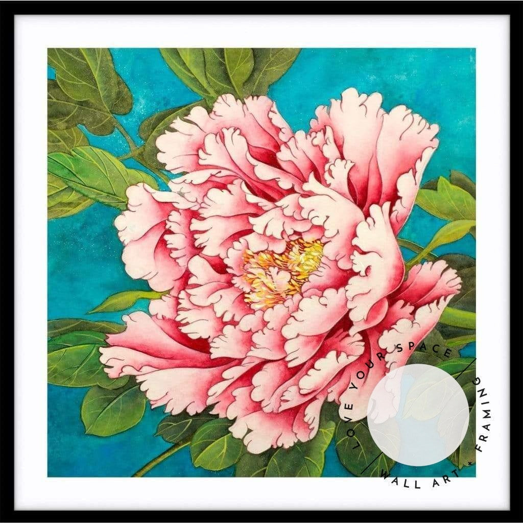 Bold Peony Illustration no.2 - SQUARE - Love Your Space