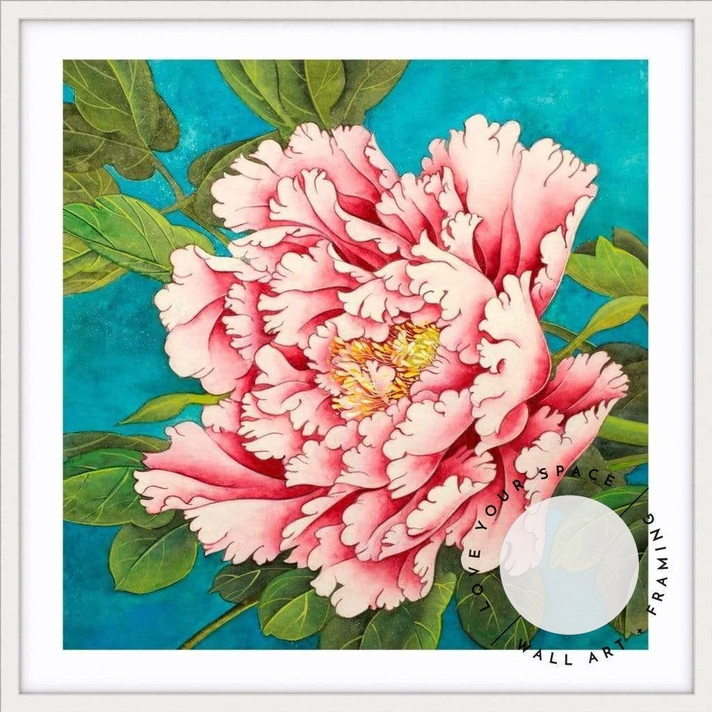 Bold Peony Illustration no.2 - SQUARE - Love Your Space