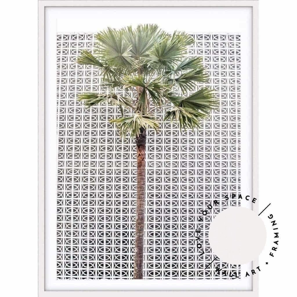 Breeze Block Palm no.1 - Love Your Space