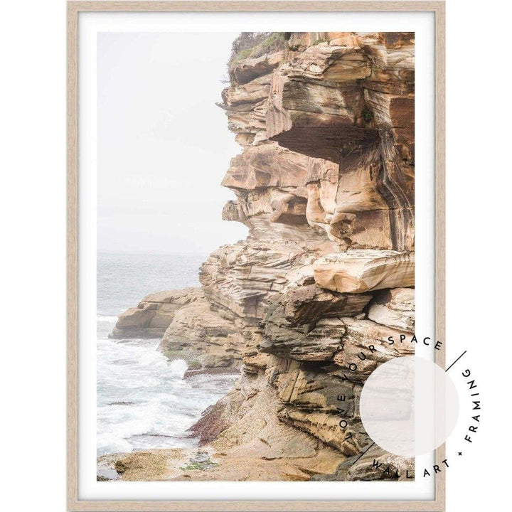 Bronte Beach Cliffs no.1 - Love Your Space