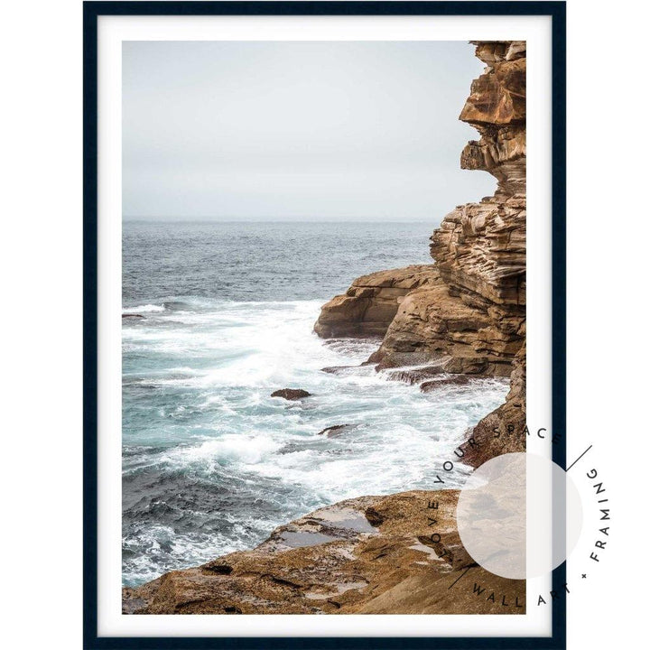 Bronte Beach Cliffs no.4 - Love Your Space