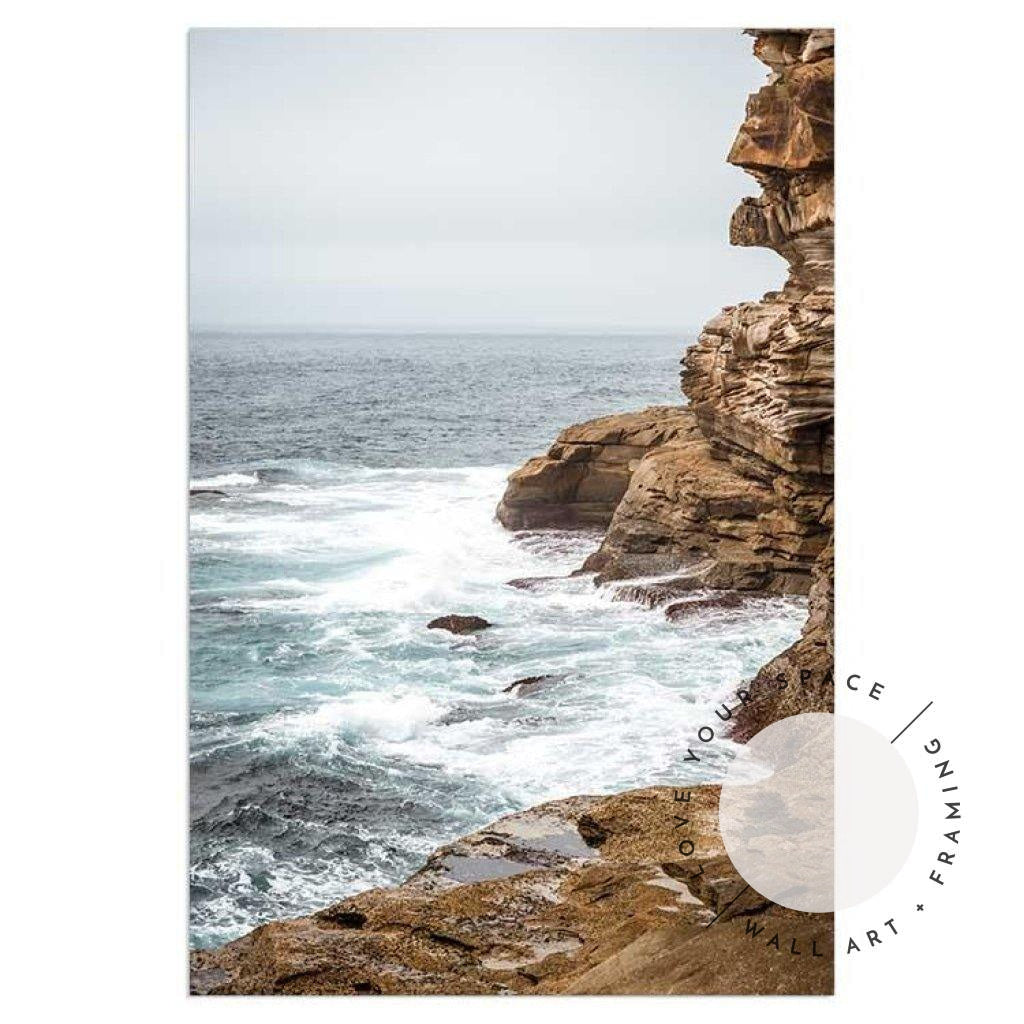 Bronte Beach Cliffs no.4 - Love Your Space