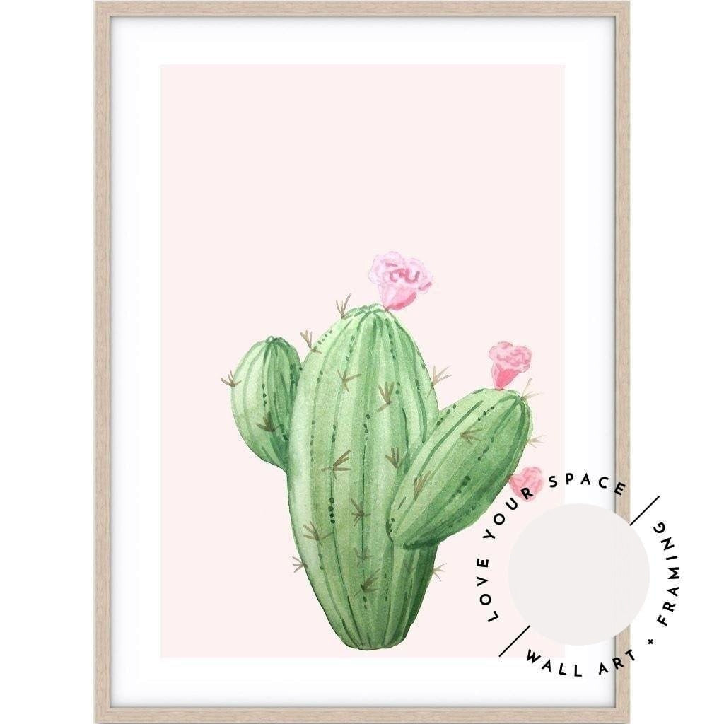 Cactus II - Watercolour - Love Your Space