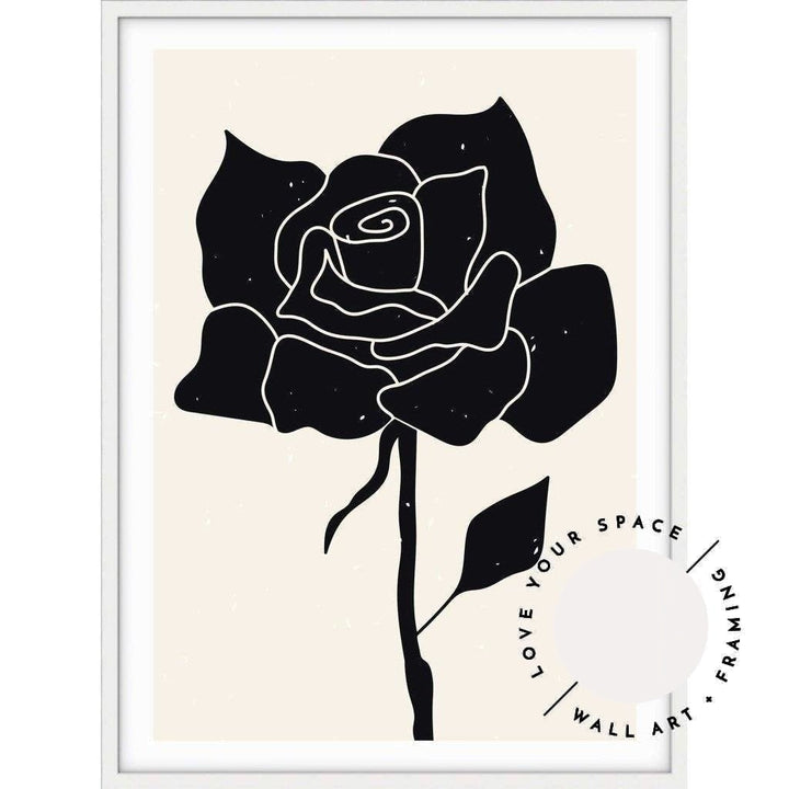 Floral Silhouette IV - Love Your Space