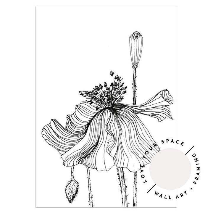 Floral Sketch Bundle - Love Your Space