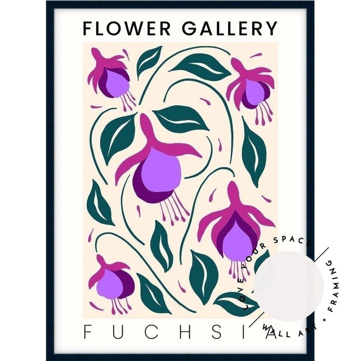 Flower Gallery - Fuchsia - Love Your Space