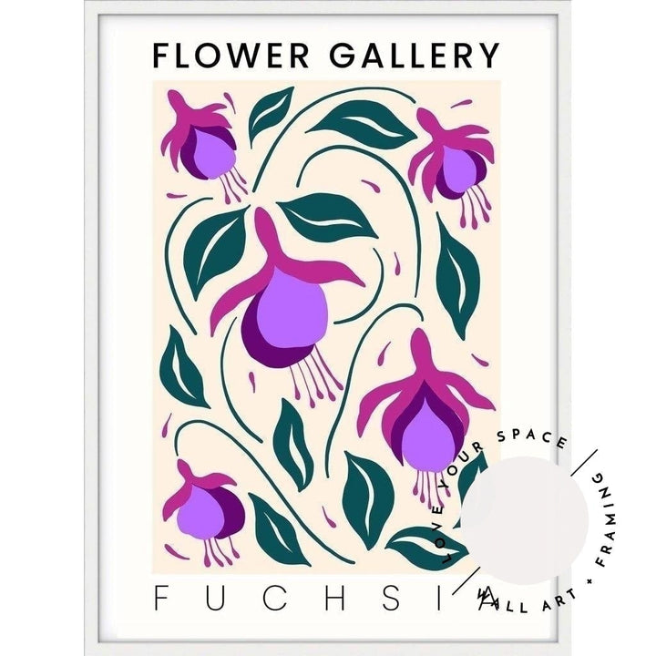 Flower Gallery - Fuchsia - Love Your Space