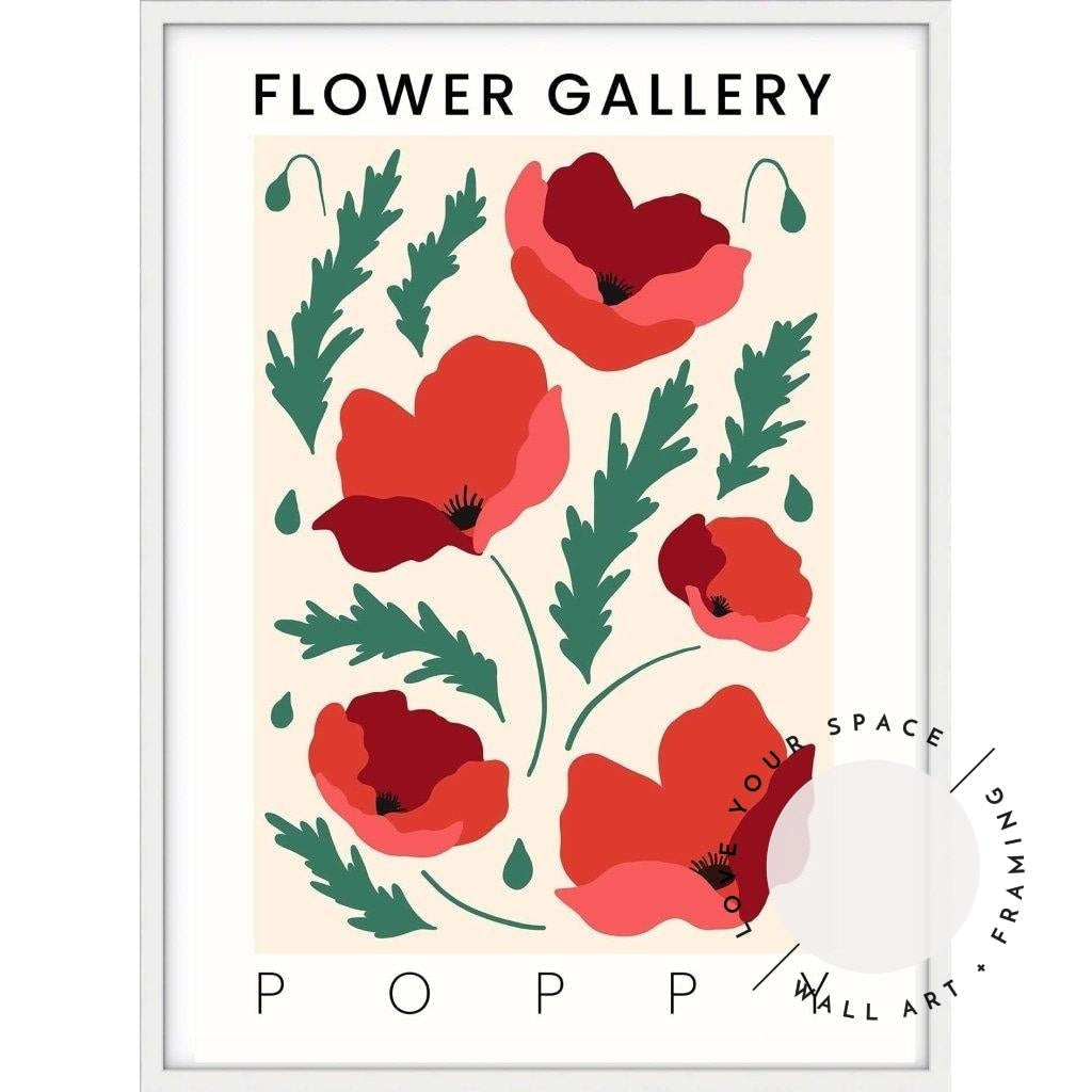 Flower Gallery - Poppy - Love Your Space