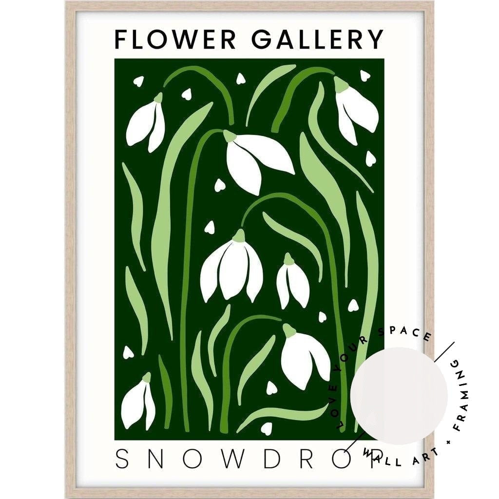 Flower Gallery - Snowdrop - Love Your Space