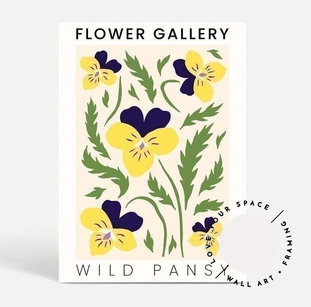 Flower Gallery - Wild Pansy - Love Your Space