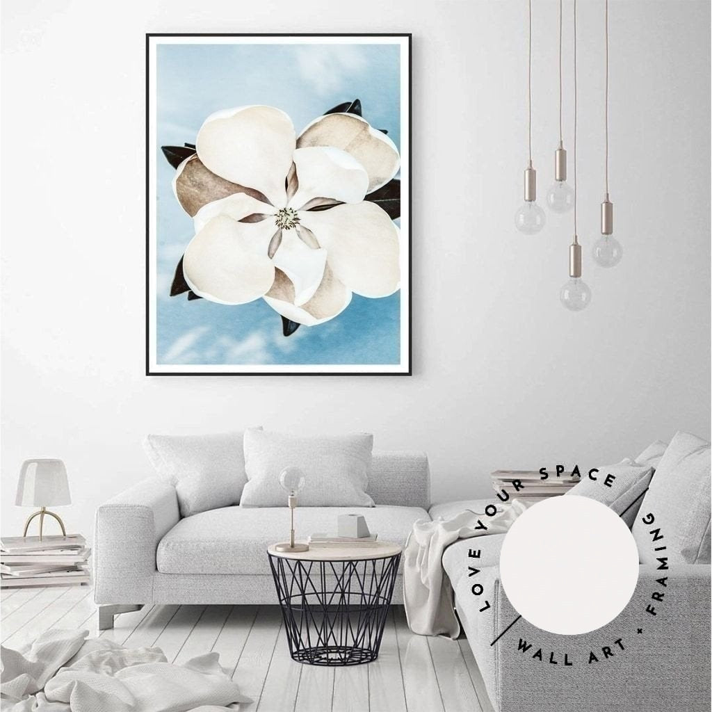 Magnolia On Blue - Love Your Space