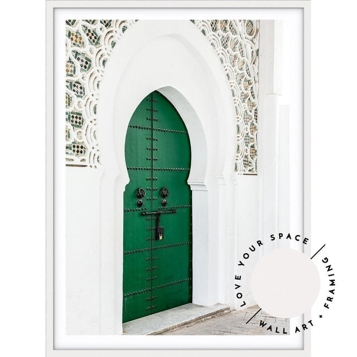 Moroccan Green Door - Love Your Space