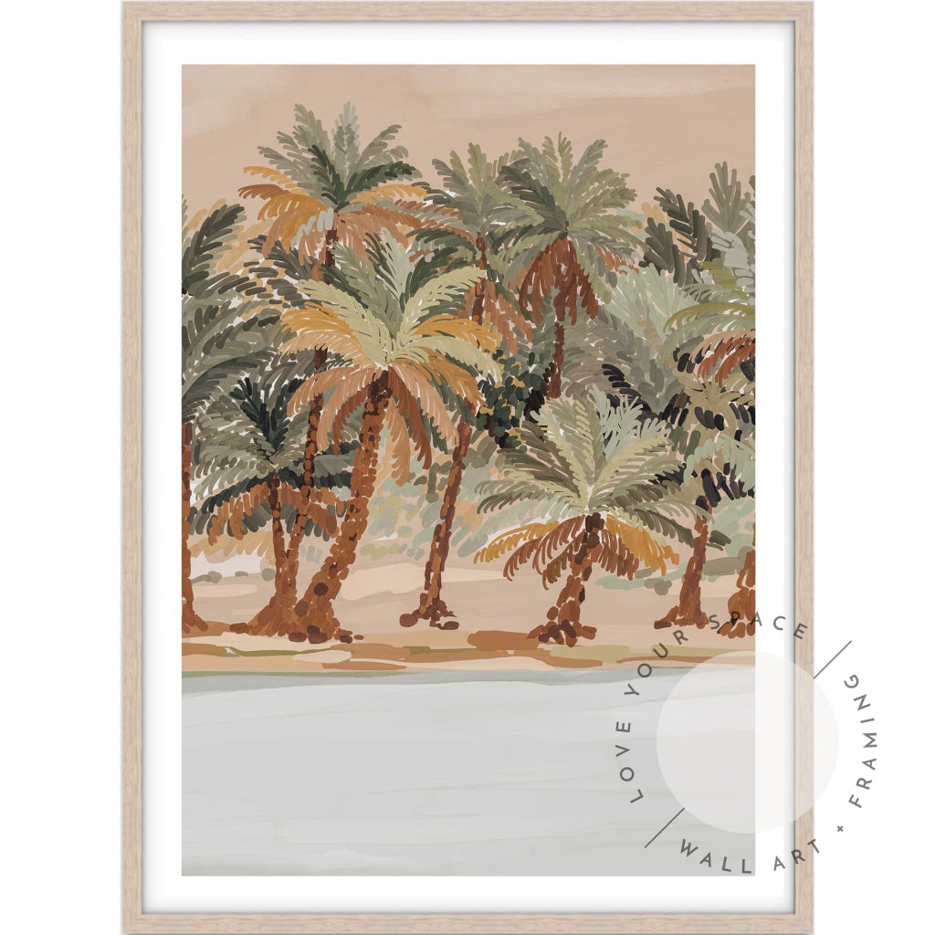 Painted Palm Trees