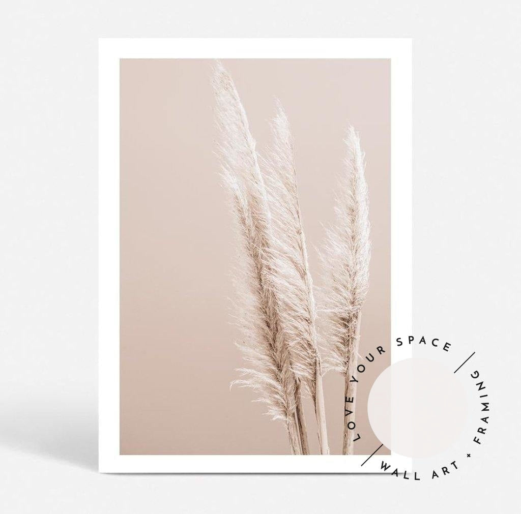 Pampas on Peach - Love Your Space