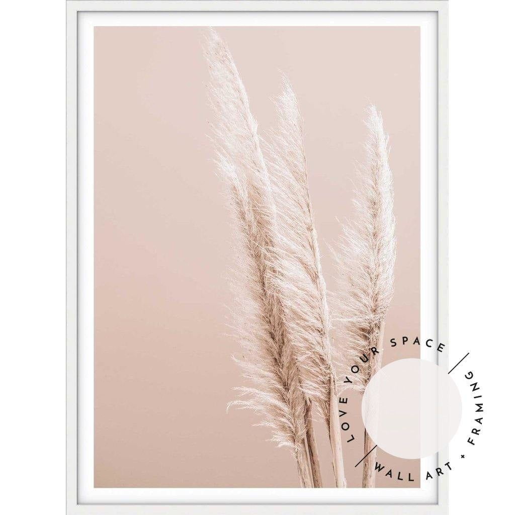 Pampas on Peach - Love Your Space