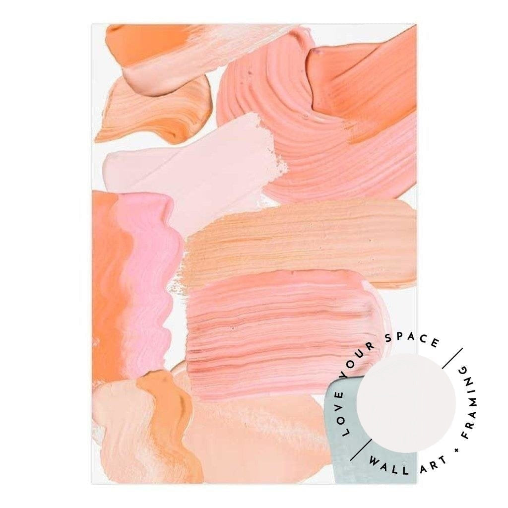 Pastel Paint Strokes II - Love Your Space