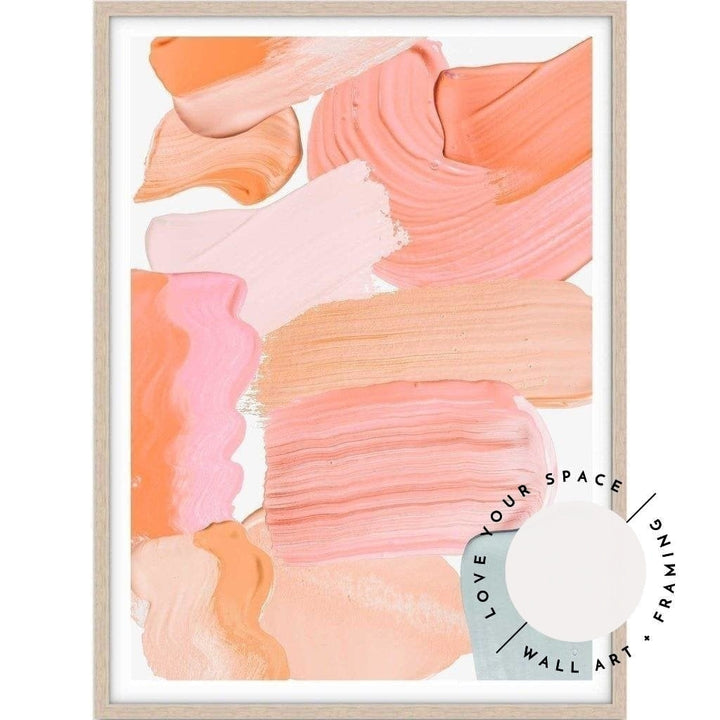 Pastel Paint Strokes II - Love Your Space