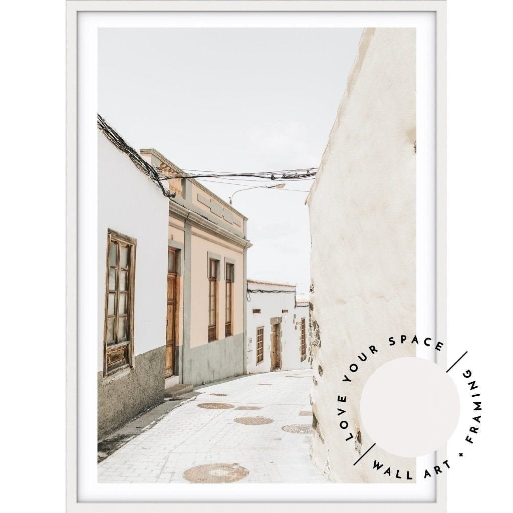 Pastel Streets - Santorini - Love Your Space