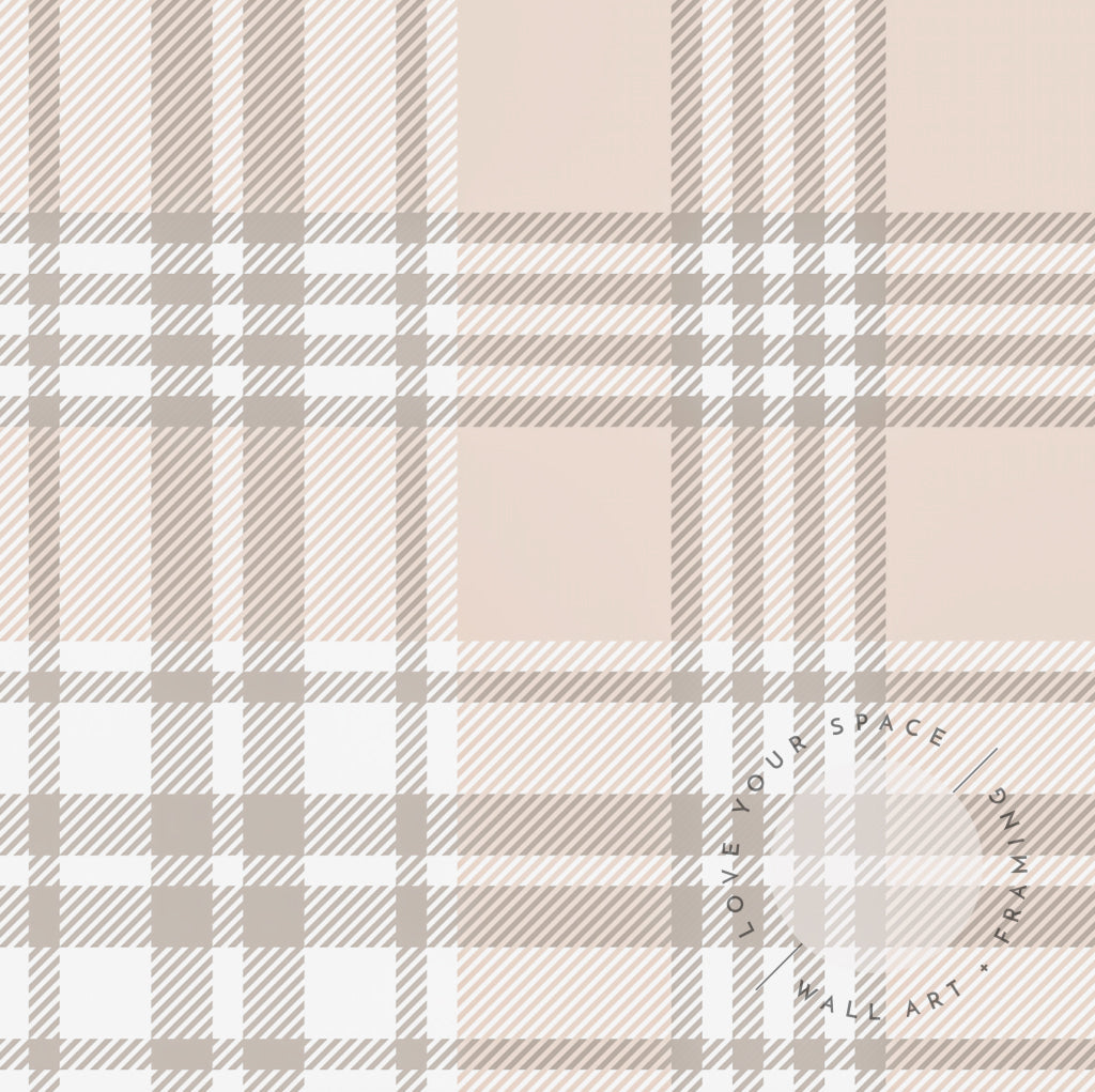 Plaid Pattern II Designer Wallpaper