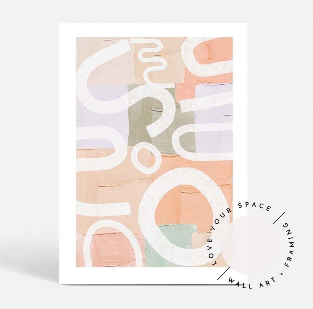 Set of 2 -Désirée I & II - Pastel - Love Your Space