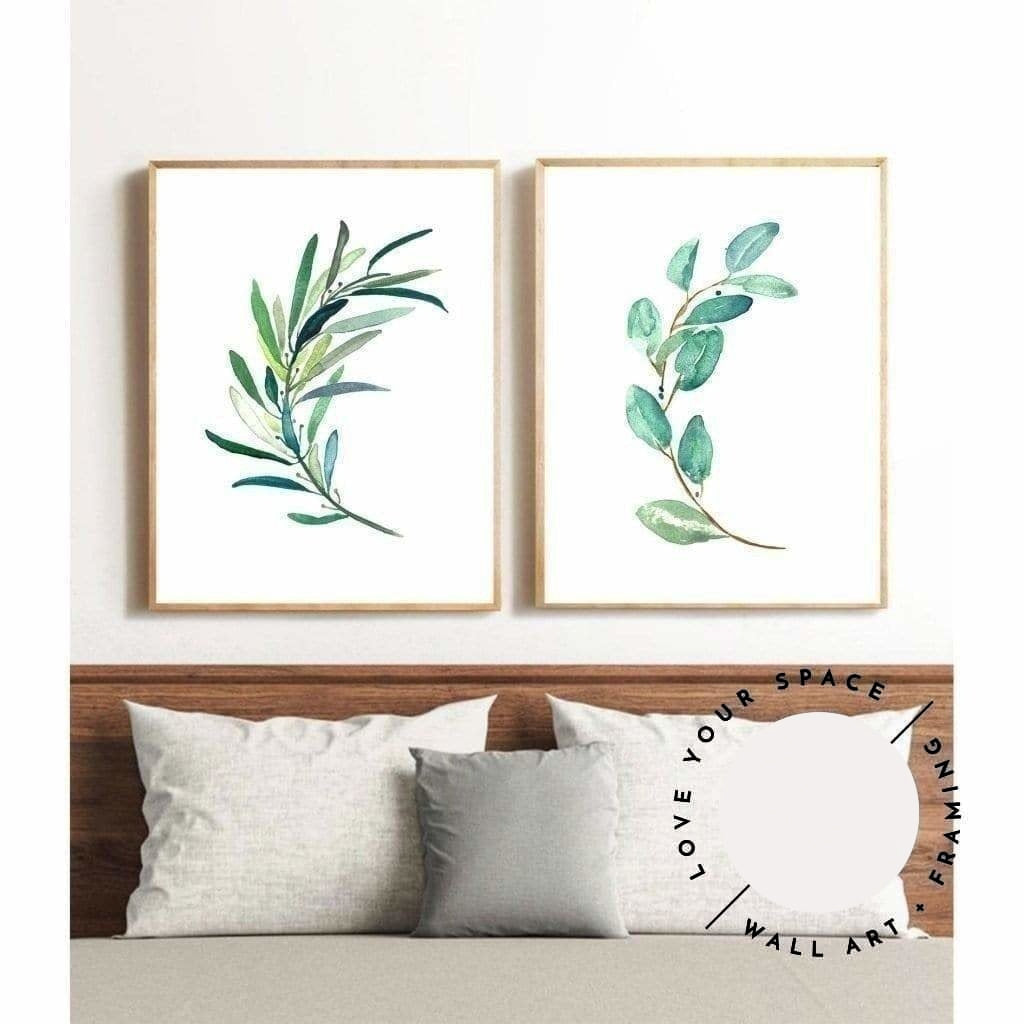 Set of 2 - Native Watercolour I + II - Love Your Space