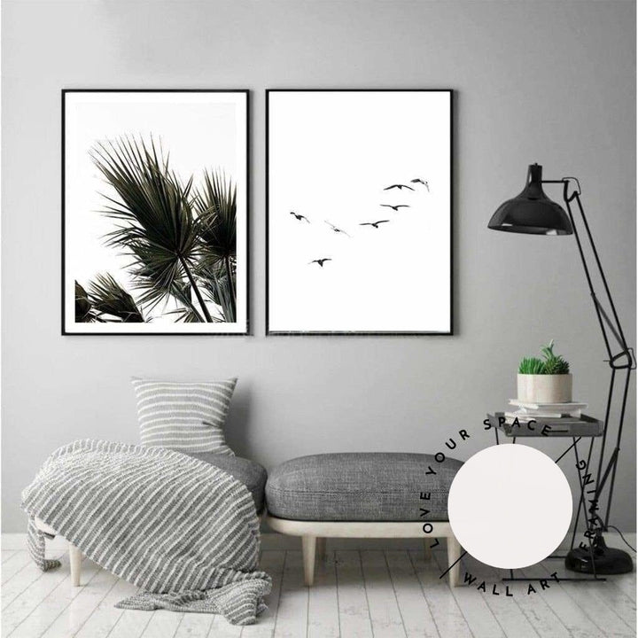 Set of 2 - Paradise IV + Birds - Love Your Space