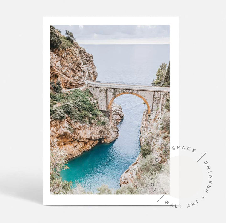 Set of 2 - Positano, Amalifi Coast & Fiordo di Furore, Amalfi Coast