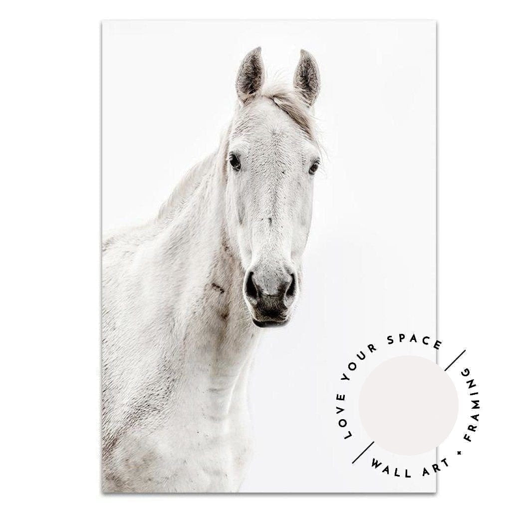 Silver Horse I - PORTRAIT - Love Your Space