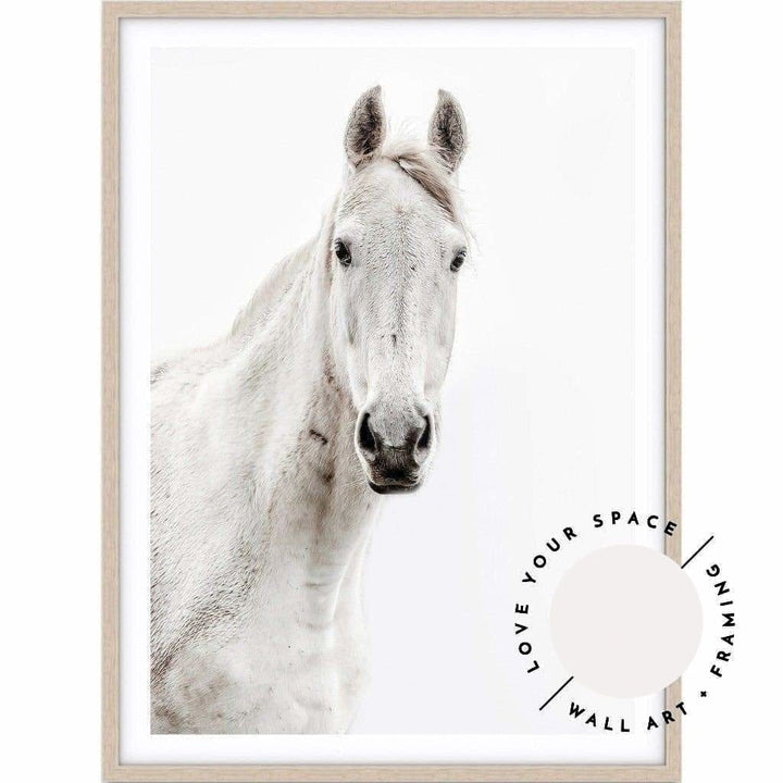 Silver Horse I - PORTRAIT - Love Your Space