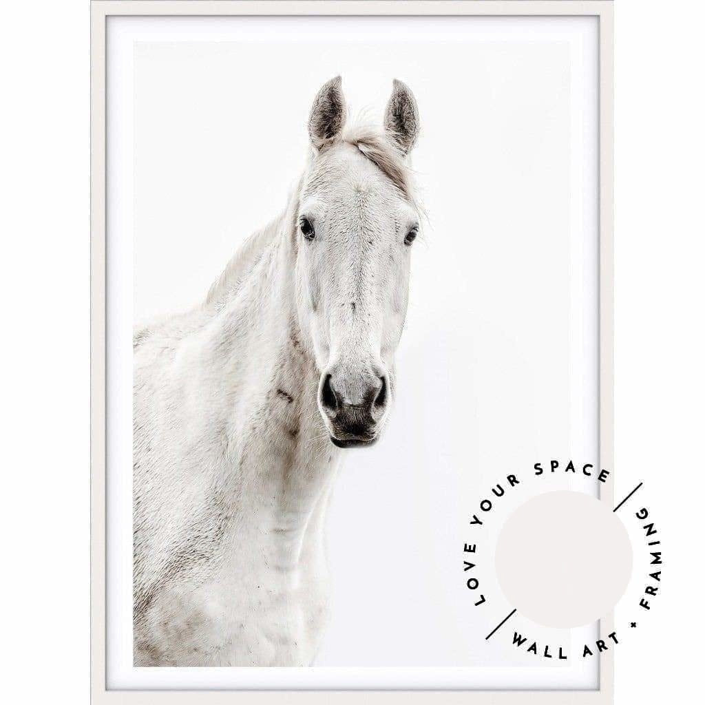 Silver Horse I - PORTRAIT - Love Your Space