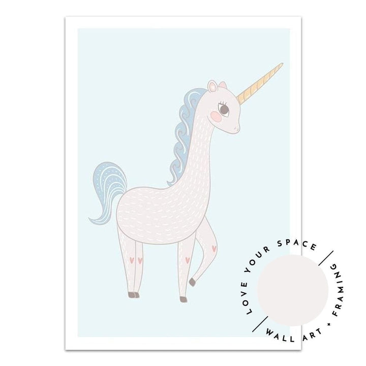 Unicorn - Blue - Love Your Space