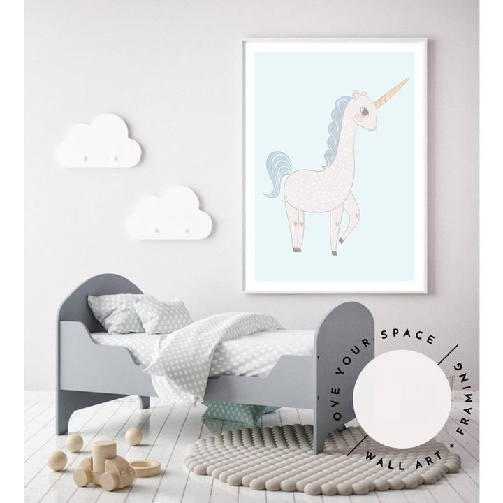 Unicorn - Blue - Love Your Space